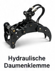 Hydraulische Daumenklemme