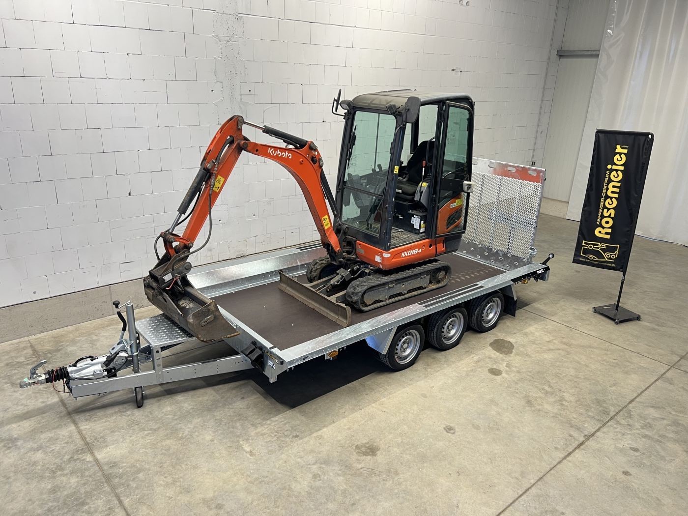 BAU-3 400/3 S Maschinentransporter, 3,5 t zulässiges Gesamtgewicht